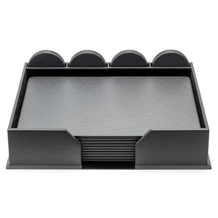 Dacasso Gray Leatherette 23-Piece Conference Room Set DF-4251